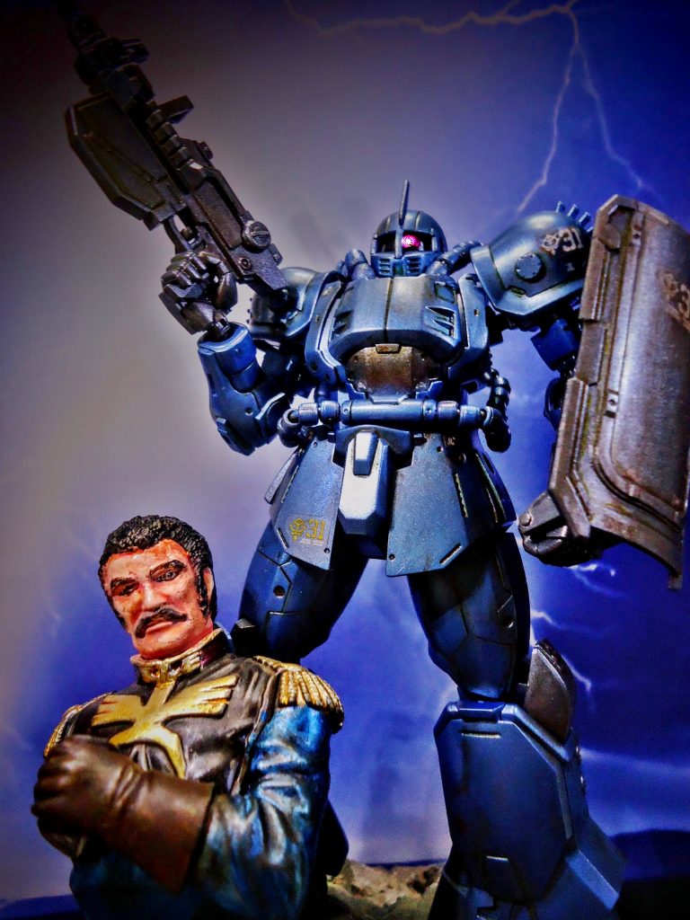 なんちゃって若作り?ランバ・ラルさんお披露目デス♫–3枚目/制作者:gtarou