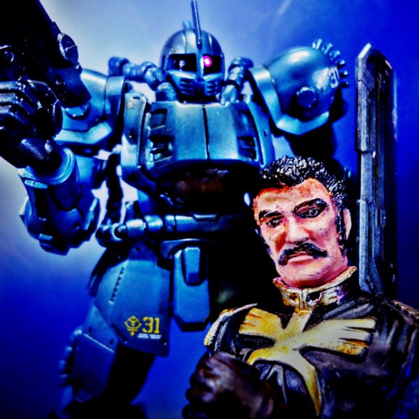 なんちゃって若作り？ランバ・ラルさんお披露目デス♫