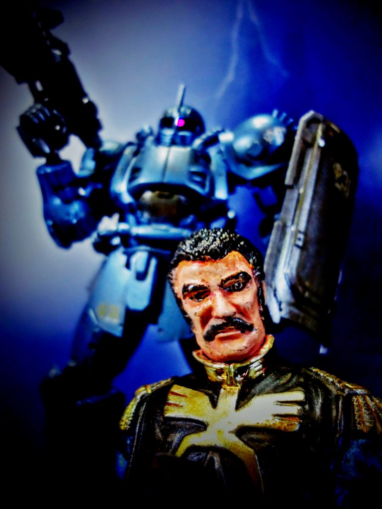 なんちゃって若作り?ランバ・ラルさんお披露目デス♫–2枚目/制作者:gtarou