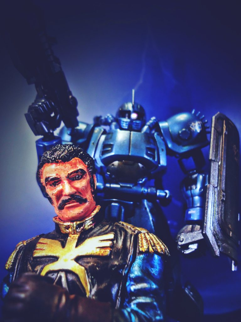 なんちゃって若作り?ランバ・ラルさんお披露目デス♫–2枚目/制作者:gtarou