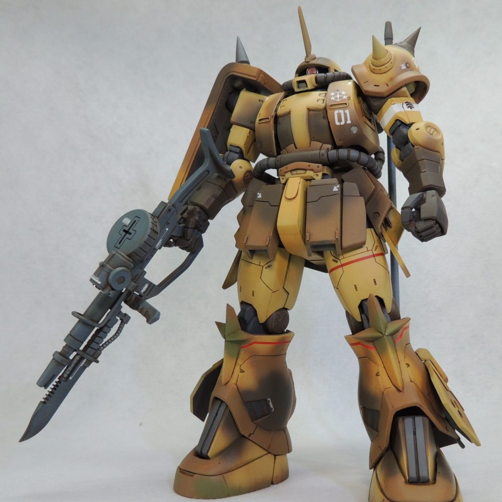 HG 高機動型ザク 地上用 (エグバ機)完成品！！ - 模型/プラモデル