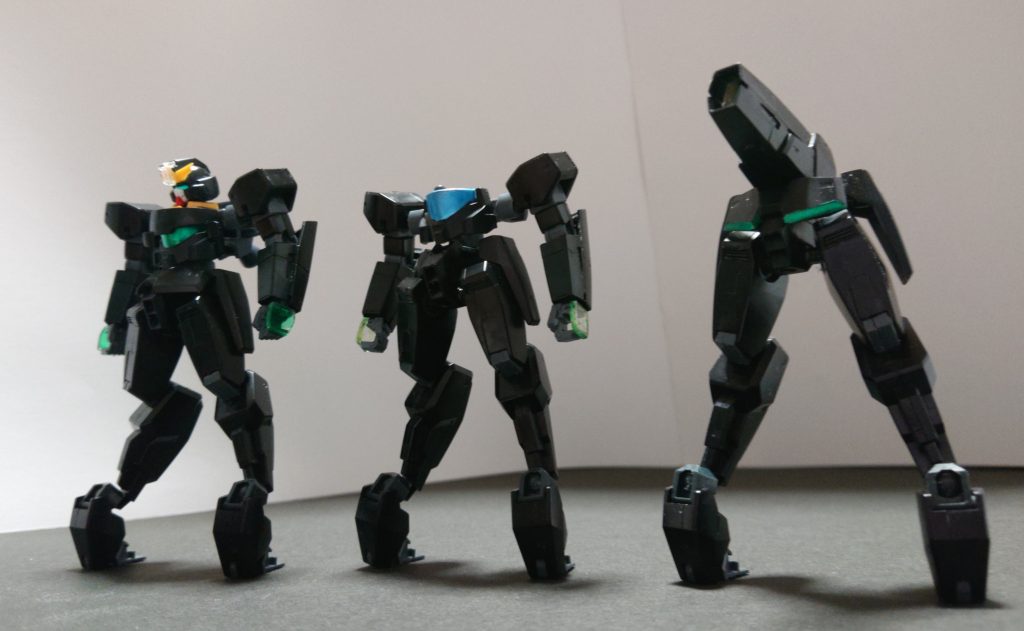 レグ、レグ・コマンド、レグⅡの集合写真。 