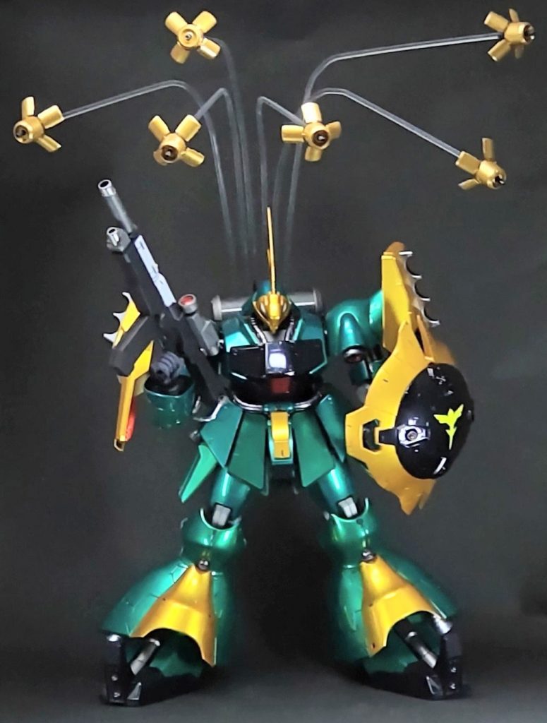 ファンネル展開プラ棒を曲げるの難しい😔