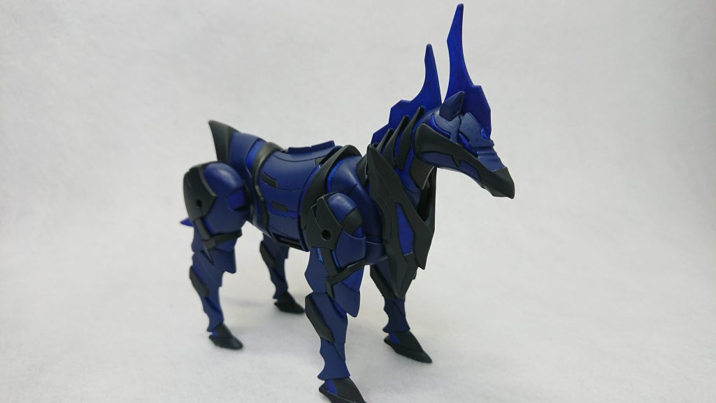 軍馬「絶影」–4枚目/制作者：しらいし