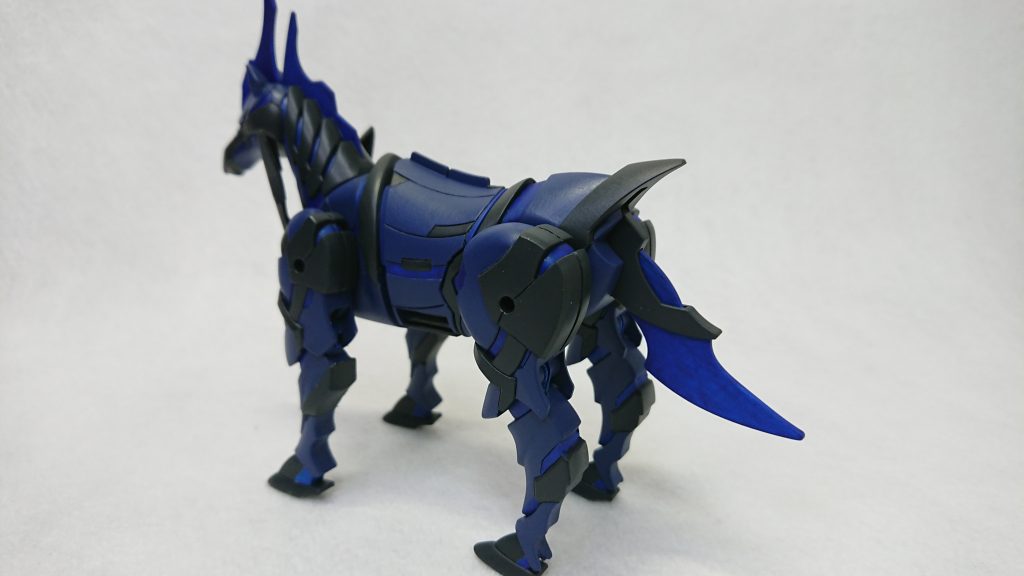 軍馬「絶影」–5枚目/制作者：しらいし