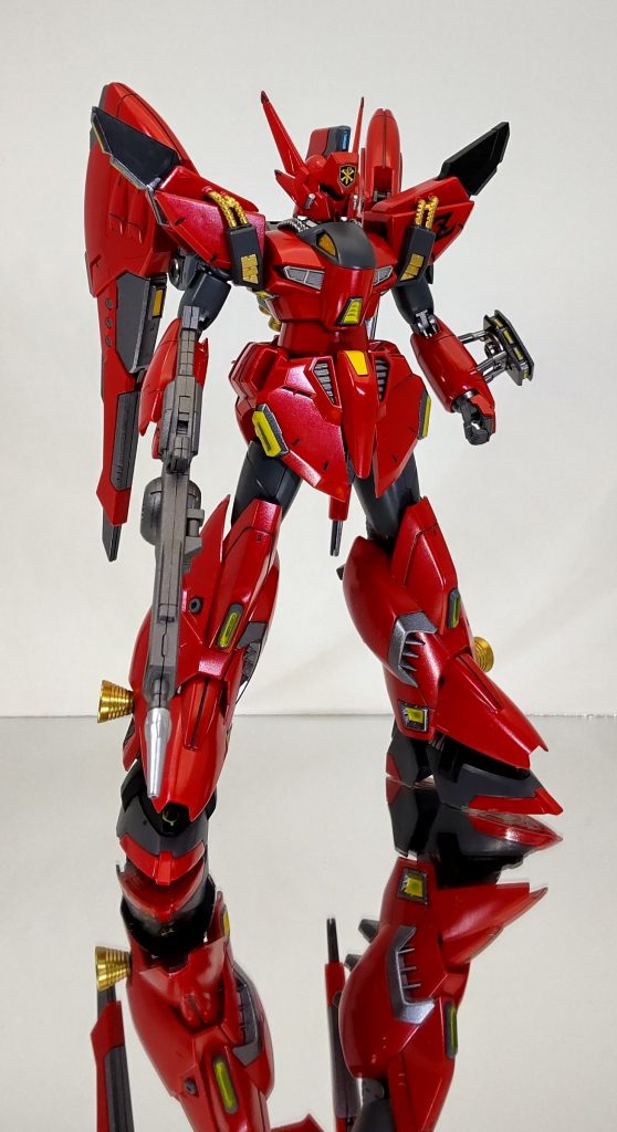 無性に赤い機体が作りたくて作った作品です🎨ご覧頂きありがとうございました😊