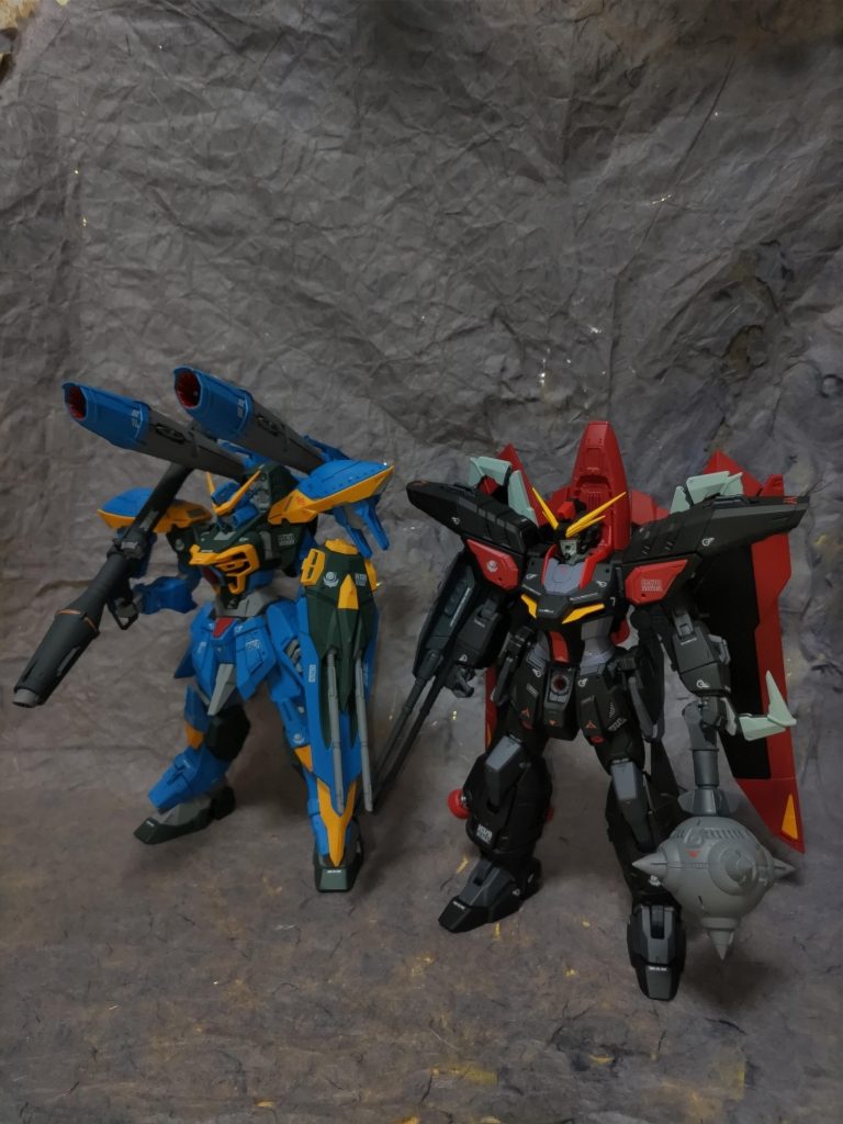 フルメカニクスカラミティガンダムとツーショット