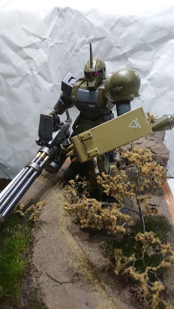 Hg ザクⅠ ビネット–3枚目/制作者：よもぎもち