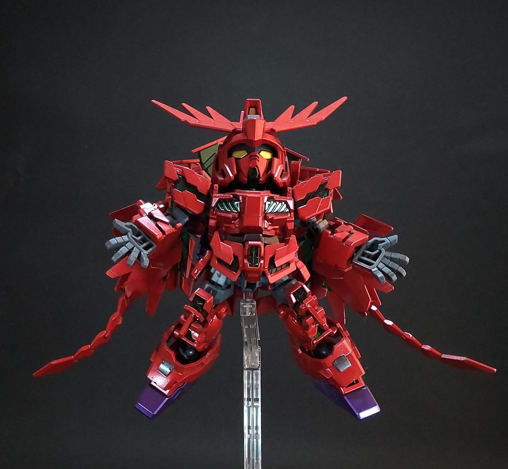 ガイアノーツ、プレミアムパールレッドで塗装✨