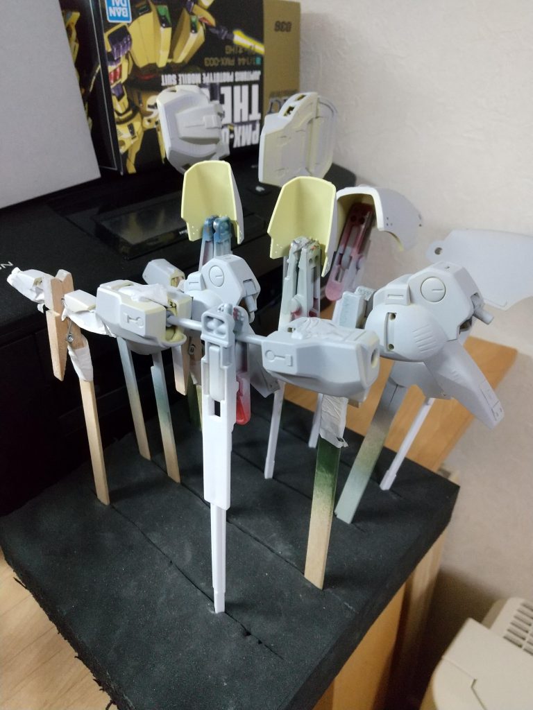 合わせ目消し苦労しました。