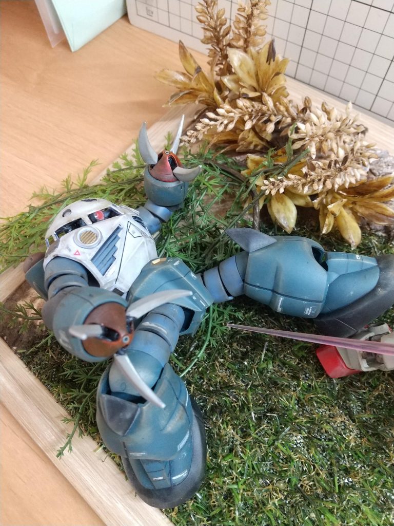 ジオラマはすべて100均です。