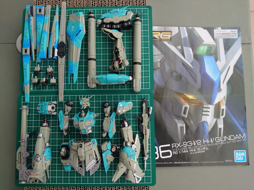 トップコート艶消し完了。