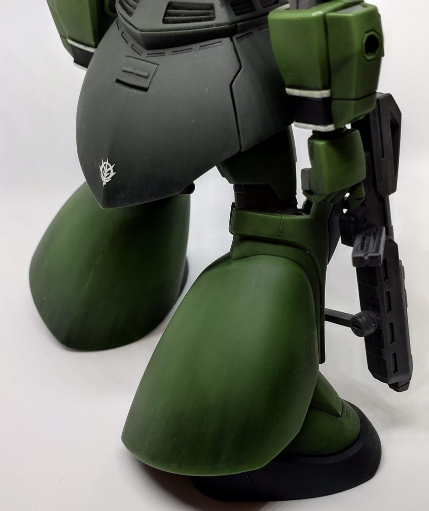 脚部のグラデーション具合は満足してます。