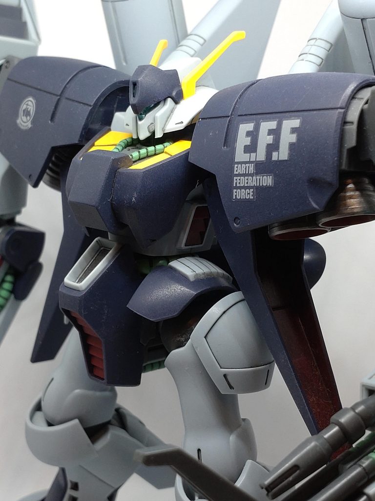 ガンダムUCのEpisode4で無双しているのを見て印象深いMSでした。