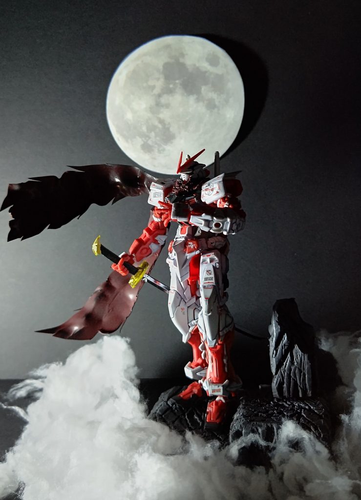 撮影の際、暗いイメージで撮りたくて光の加減に苦労しました。