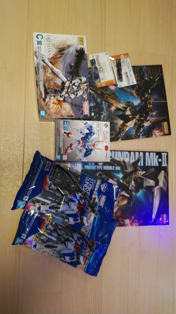 結果はこちら！…一番欲しかったF賞のタオルが一枚も引けなかった＿|￣|○