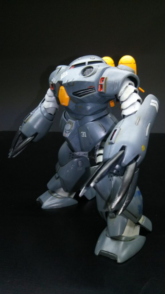 HGUC ズゴックE 小改造+一部塗装–2枚目/制作者:茅薙計都(@keito_kayanagi)