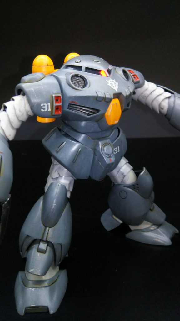 HGUC ズゴックE 小改造+一部塗装–3枚目/制作者:茅薙計都(@keito_kayanagi)