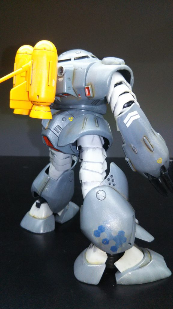 HGUC ズゴックE 小改造+一部塗装–4枚目/制作者:茅薙計都(@keito_kayanagi)