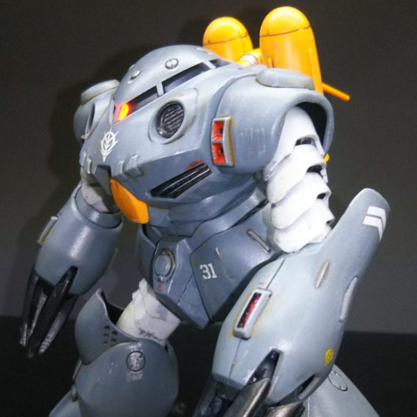 HGUC ズゴックE　小改造+一部塗装