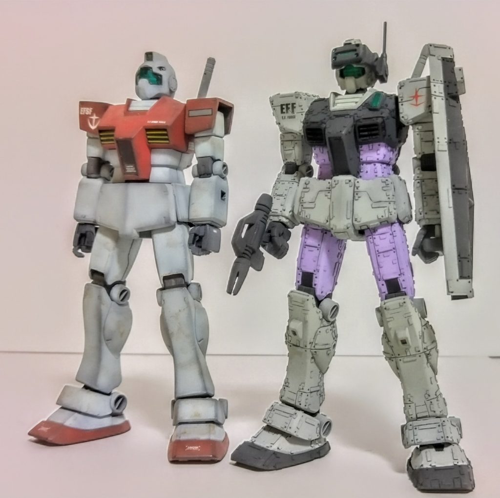 HGUCジムとの比較！