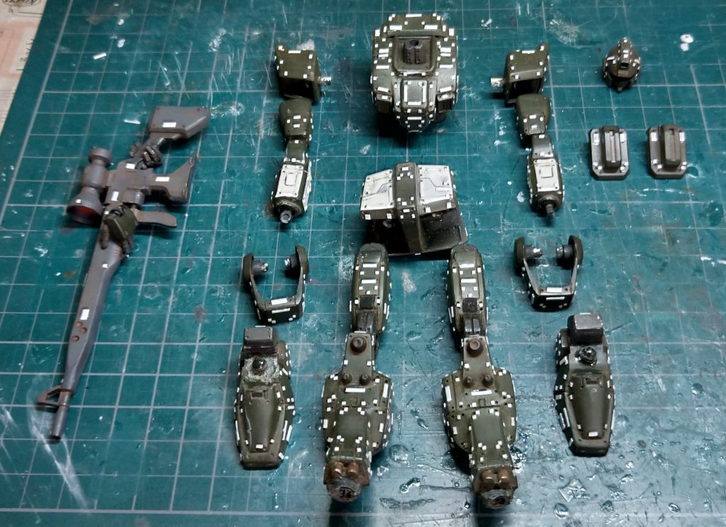 FGガンダム改RGM79(G)陸戦ジムスナイパーその2–2枚目/制作者：AKさん