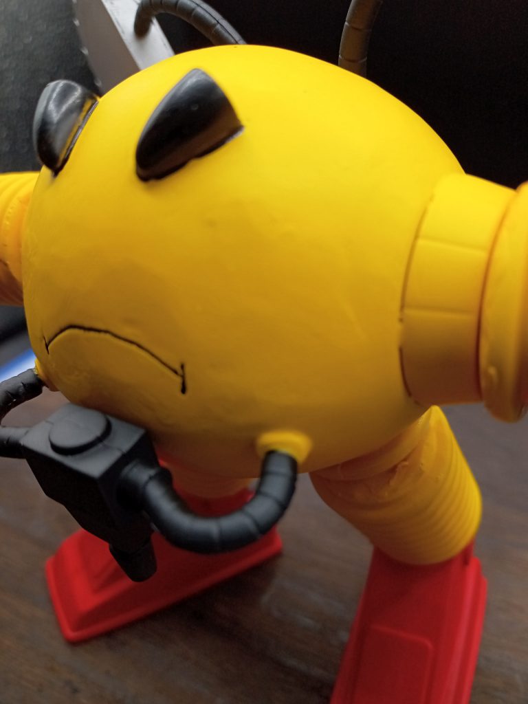 このパックマンを作り終わってもっといいやり方があったと思いました。