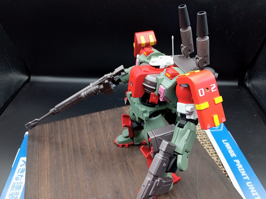 T作戦試作2号機中距離MSティエキャノン–3枚目/制作者:雪下にんじん