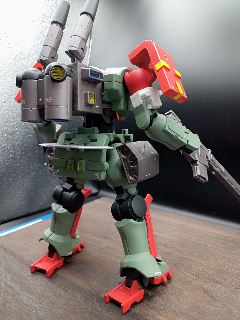 T作戦試作2号機中距離MSティエキャノン–5枚目/制作者:雪下にんじん