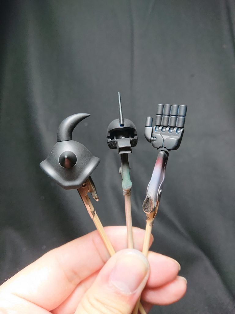 黒から スタート