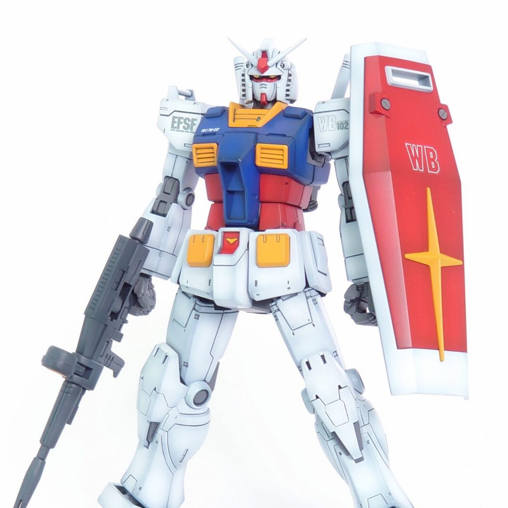 HG 1/144 RX-78-02 ガンダム(GUNDAM THE ORIGIN版)｜kさんのガンプラ作品｜GUNSTA（ガンスタ）