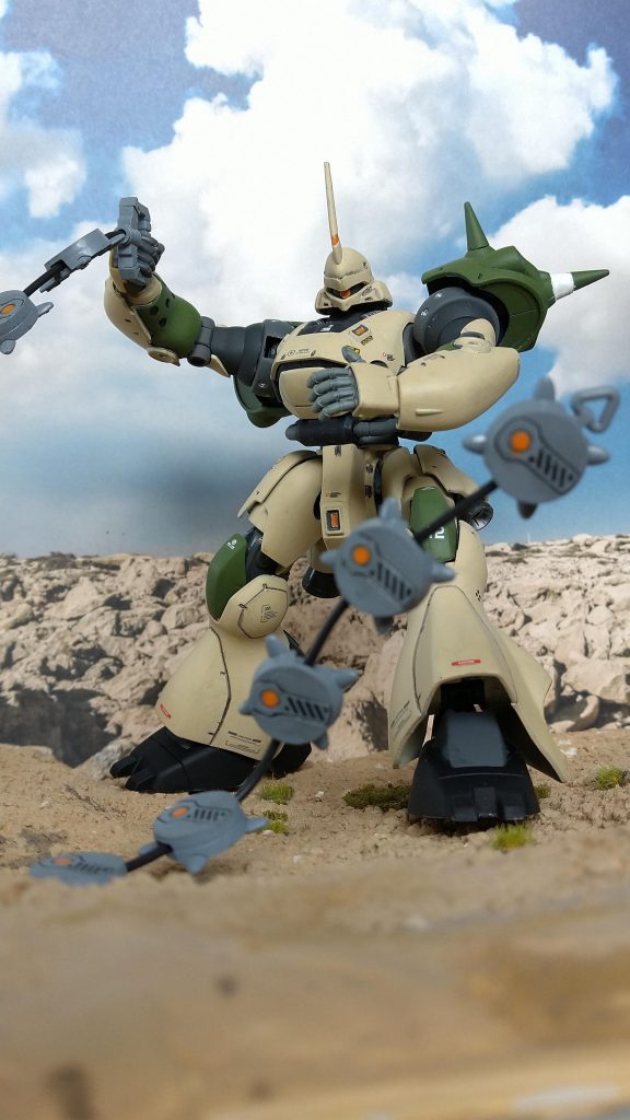 HGUC  ケンプファー デザート仕上げ–3枚目/制作者：ヨッシー