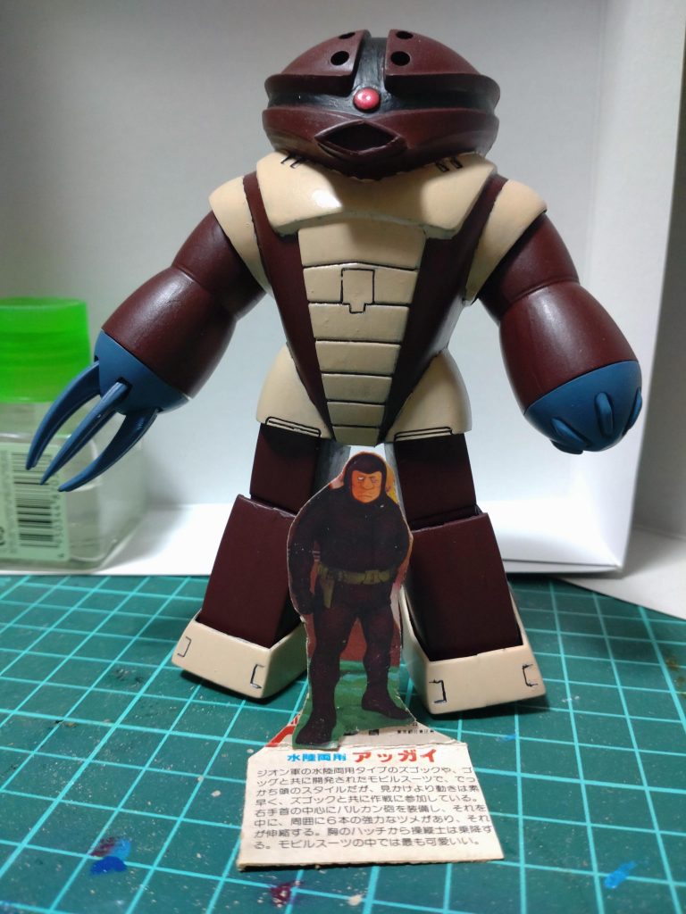 非常に残念な事にこのキットに［アカハナ］は付いてません…。