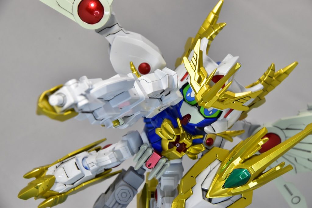 GNメガフレアーデバイスで射撃シーン