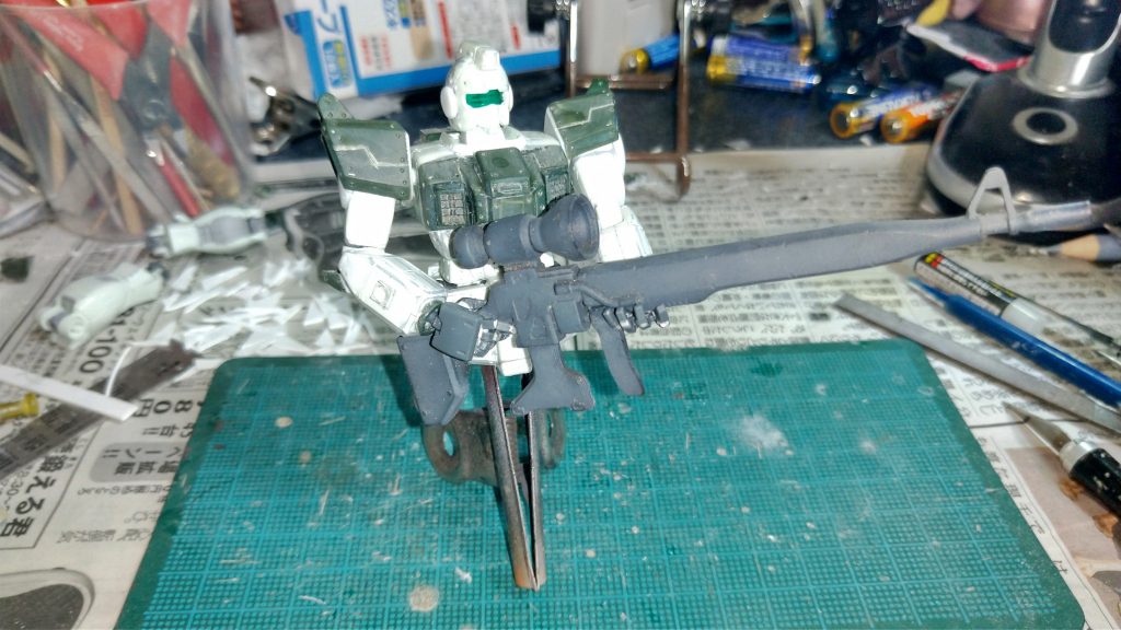 FGガンダム改RGM79(G)陸戦ジムスナイパーその1–6枚目/制作者：AKさん