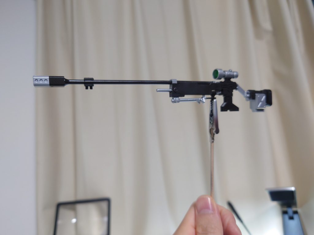 サイトにはクリアカラーのディテールアップパーツを使っています。