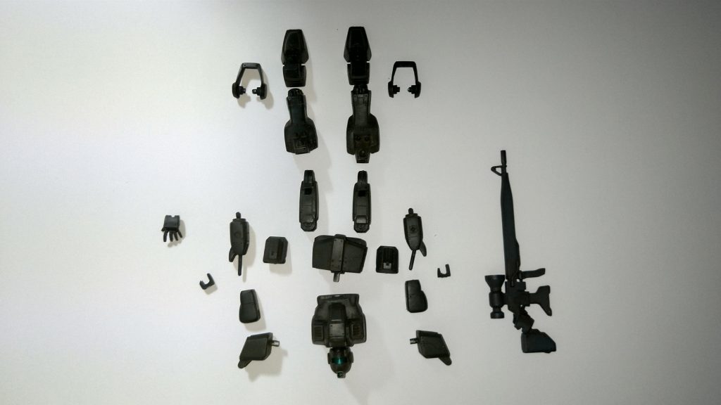 FGガンダム改RGM79(G)陸戦ジムスナイパーその1–3枚目/制作者：AKさん