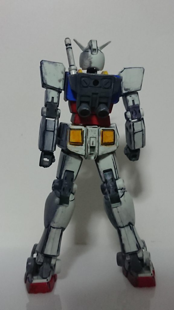 後ろ姿です。