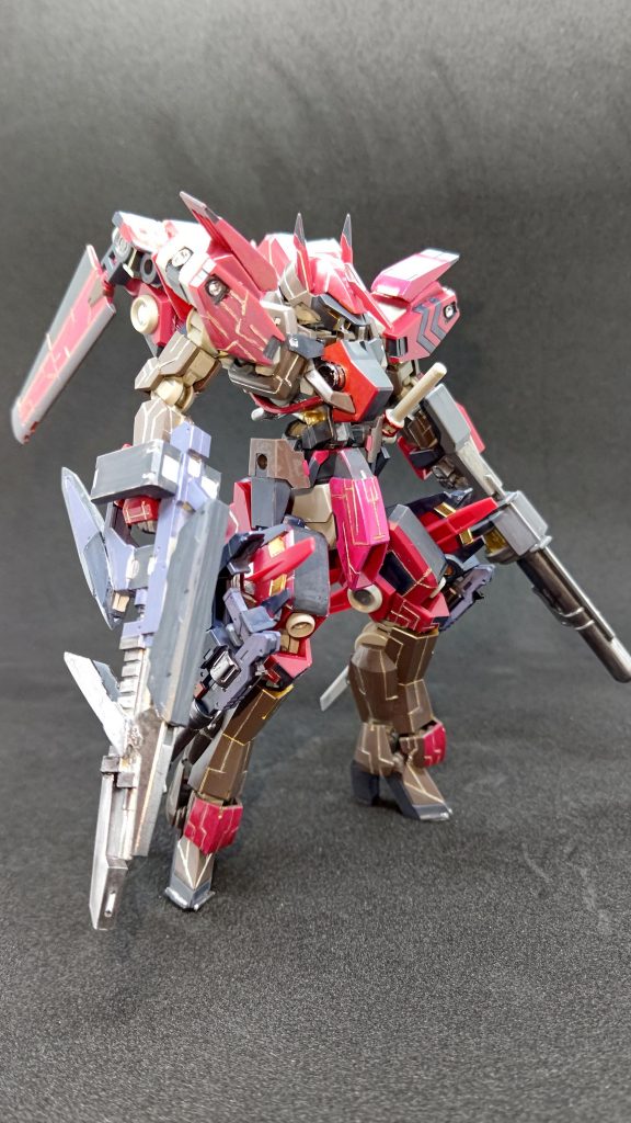 武装装備Front専用ライフルとグレネード以外はマウントできます。