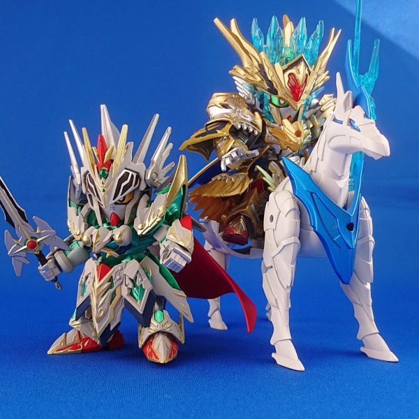 【SD】アーサーガンダムマークIII&ナイトストライクガンダム&軍馬