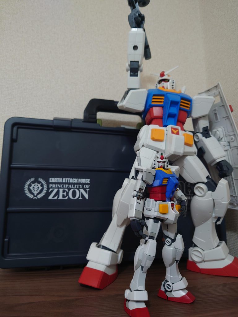 メガサイズモデルは前にゲーセンで100円で取れちゃいました。奇跡。