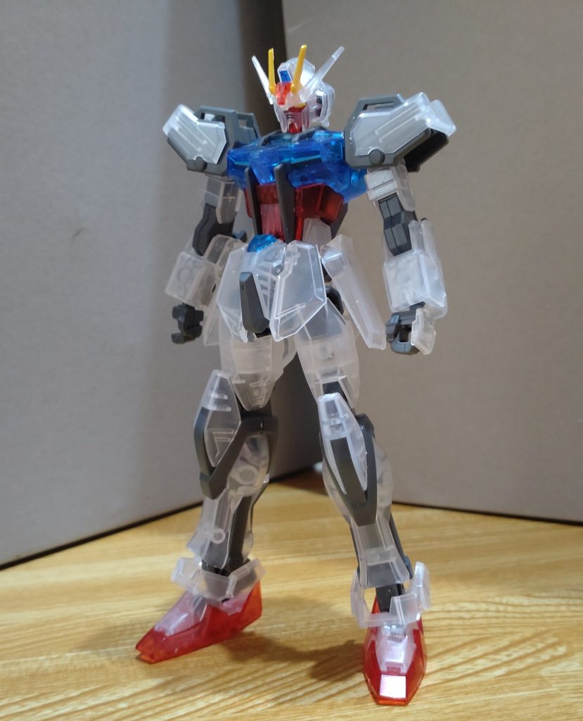 ↑の二種類をニコイチイエローのパーツのみクリアパーツではないので中々に中途半端に…