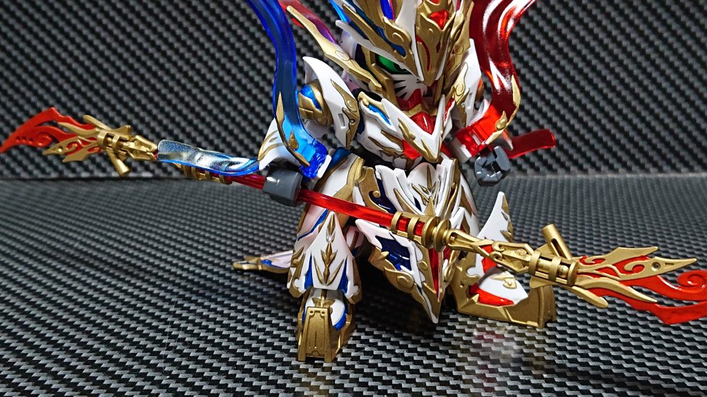 通常の悟空インパルスガンダムから武器の如意棒を頂き、斉天大聖の専用として塗装!!