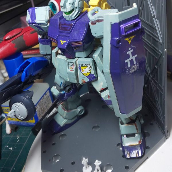 GM改　高機動パック＆新型ライフルテスト