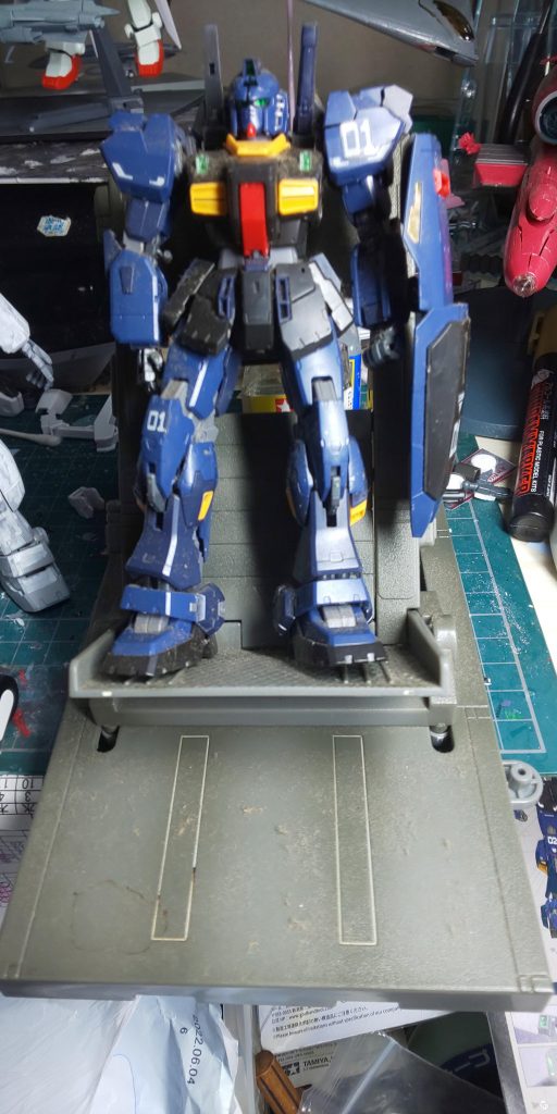 黒いガンダム（RG)–2枚目/制作者：うみ