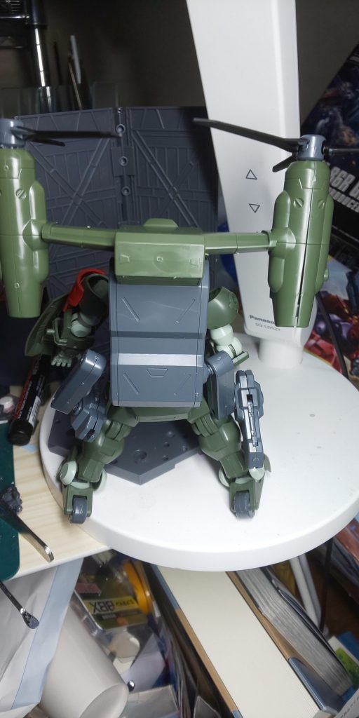 グリモアレッドベレー、フル装備（＋ティルトローターパック）–5枚目/制作者：うみ