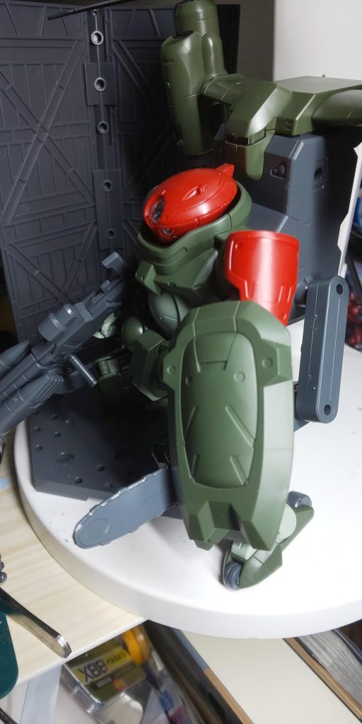 シールドに何か貼りたかったけれど、いい案が浮かばなかったのでそのままで。