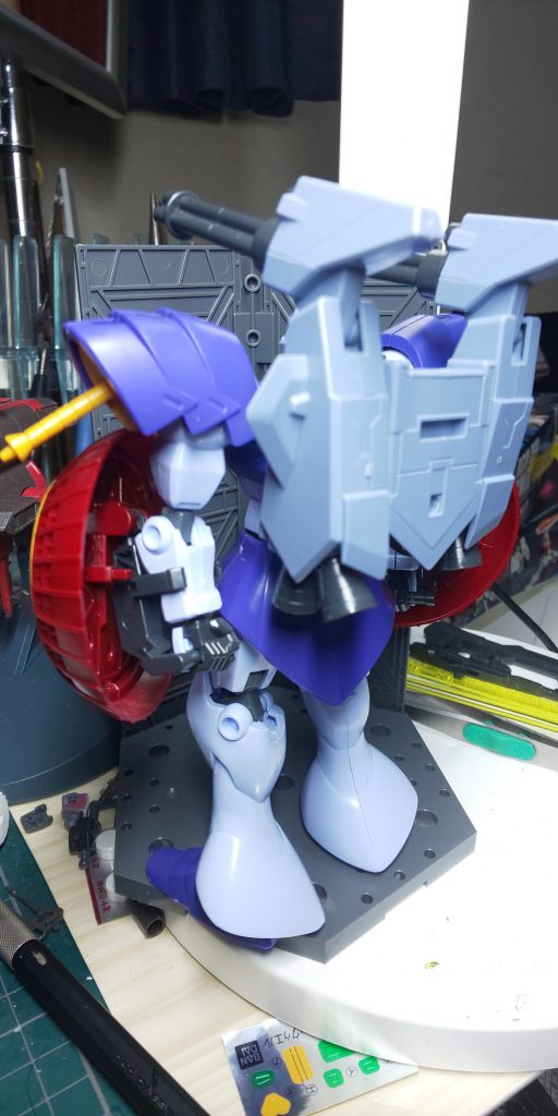 サザキ・ススム専用MS　ギャンバルカン–3枚目/制作者：うみ