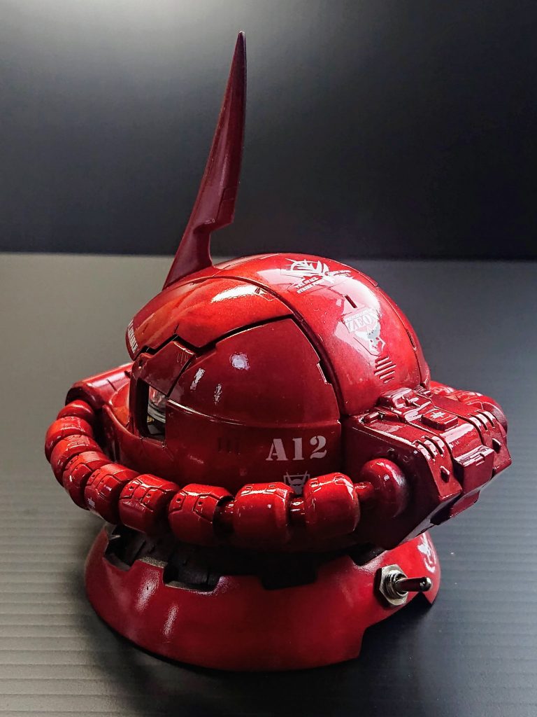 エクシードザクヘッド シャア専用 キャンディ塗装仕様–4枚目/制作者:cantcut