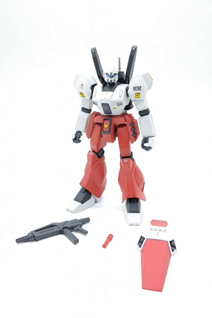 武装はあわせられる余剰もなかったので、シンプルにA型の一般仕様。